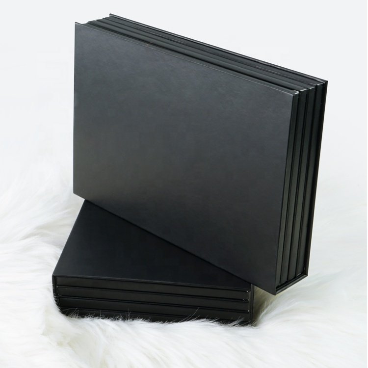 4 layers new design custom printed empty cardboard magnetic book eyes shadow palette