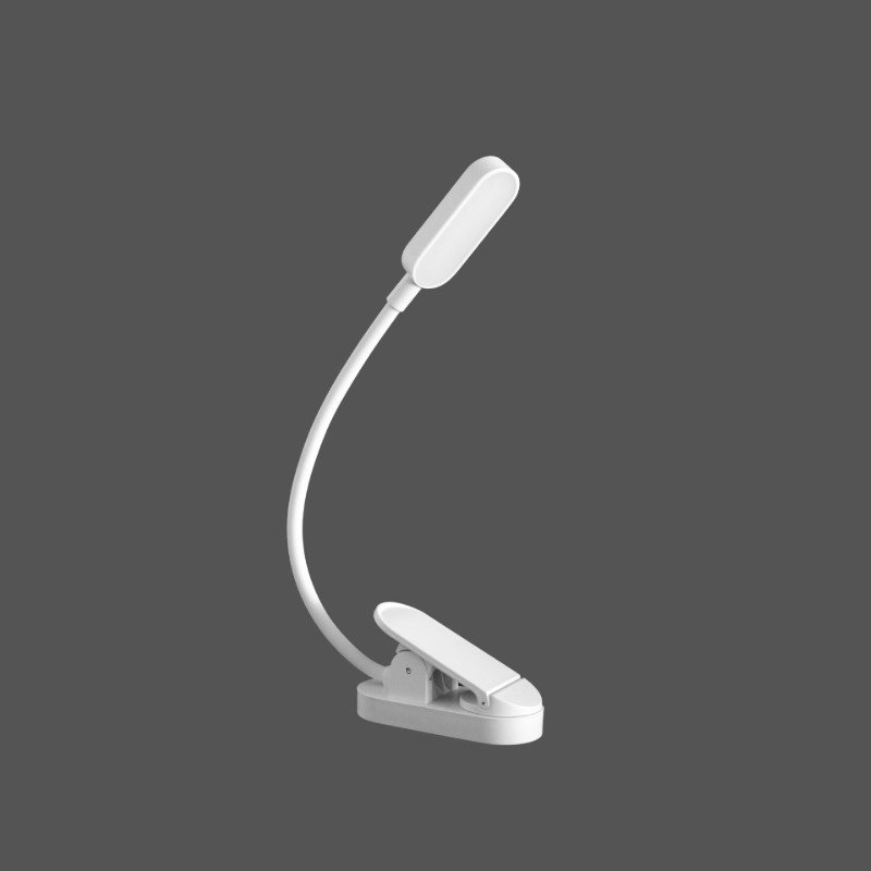 USB Charging LED Desk Lamp Small Mini Clip-on Eye Protection Book Light Student Reading Light