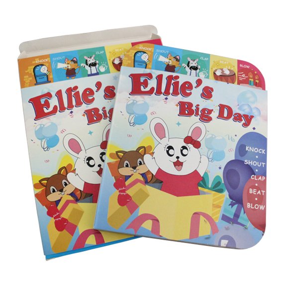 Custom Early Education Children Interactive Sound Book Toys Noisy Animal Sound Book