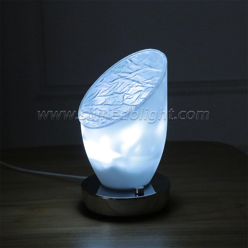 ins small red book net red rotating water ripple night light Creative Bedroom bedside flame ambiance lamp Dynamic table lamp