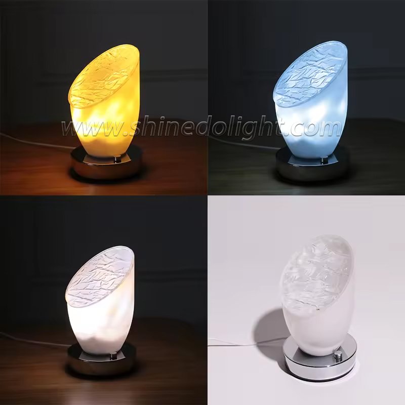 ins small red book net red rotating water ripple night light Creative Bedroom bedside flame ambiance lamp Dynamic table lamp