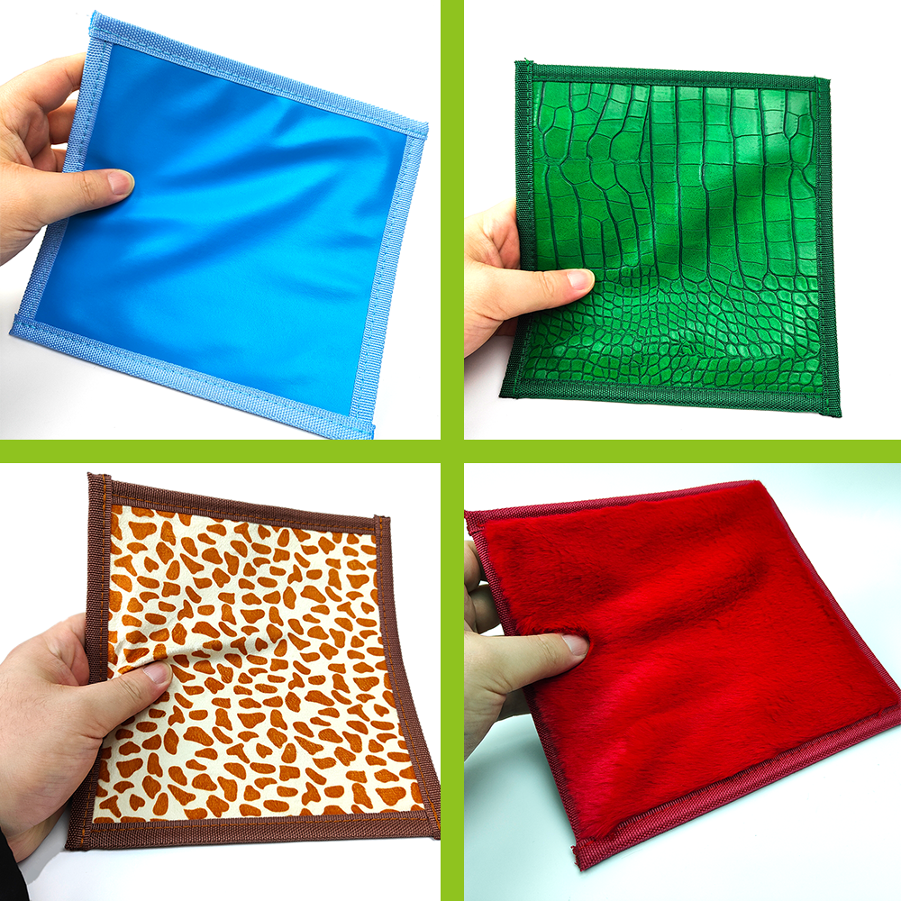 3D Fabric Zoo Book Animal-Themed Sensory Mats Sensory Wall Panels Toy Autistic Autism Toddler Children Kids For Education
