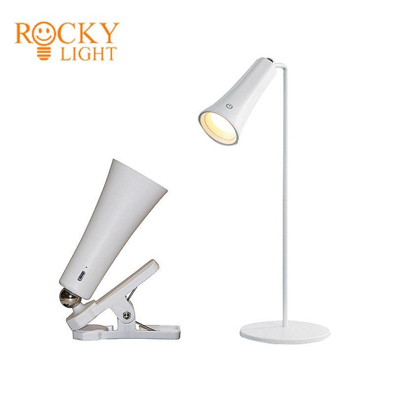 Multifunctional magnetic universal lamp/Creative multi-functional folding student reading clip light High-quality mini book clip