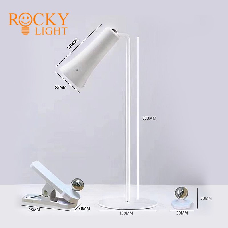 Multifunctional magnetic universal lamp/Creative multi-functional folding student reading clip light High-quality mini book clip