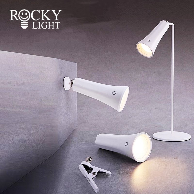 Multifunctional magnetic universal lamp/Creative multi-functional folding student reading clip light High-quality mini book clip