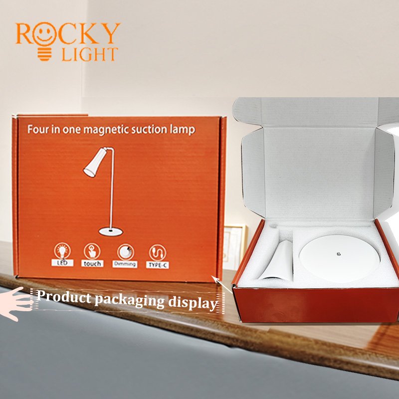 Multifunctional magnetic universal lamp/Creative multi-functional folding student reading clip light High-quality mini book clip