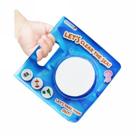 Esummi Soft PEVA Baby Bath Book, Waterproof Fishing Net Bath Book, Funny Bath Toys Set for Kids, Best Seller