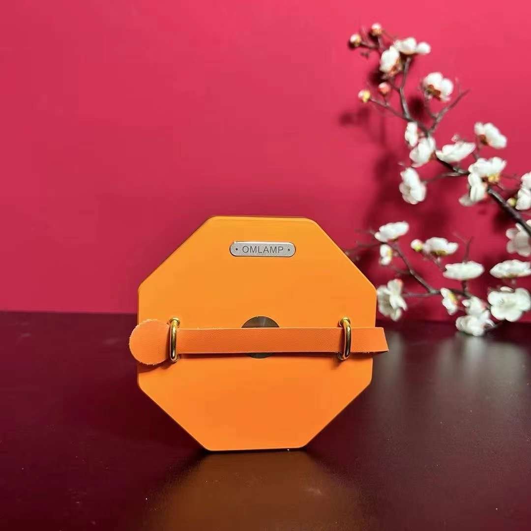 ABS fold able Book Origami Lamp Unique Rotating shaped Accent for home Decor Elegant Bedside table Light for star bucks