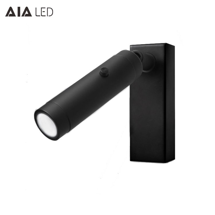 Modern gold reading wall lamps bed wall light led headboard wall lamp bedside reading lights bed book lighting for hotel villa