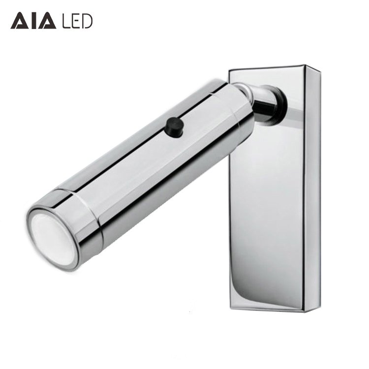 Modern gold reading wall lamps bed wall light led headboard wall lamp bedside reading lights bed book lighting for hotel villa