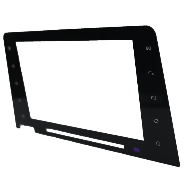 Factory direct sales touch screen panel Silk Screen Printing gorilla glass tempered Anti reflective Glass For Tv Lcd