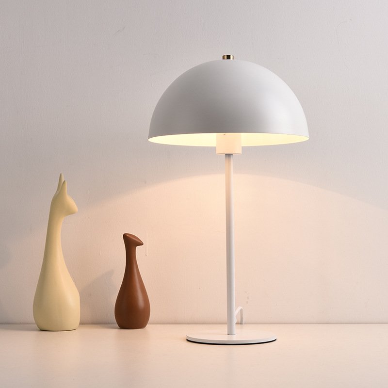 Modern mushroom metal table light nordic design led reading lamp bedside living room indoor lighting hotel lamps decoration