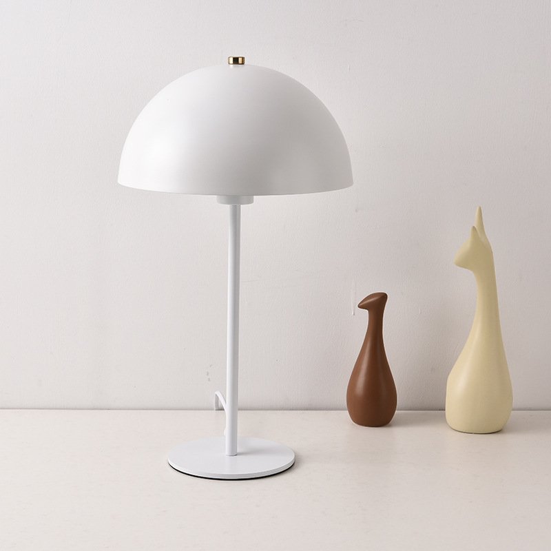 Modern mushroom metal table light nordic design led reading lamp bedside living room indoor lighting hotel lamps decoration