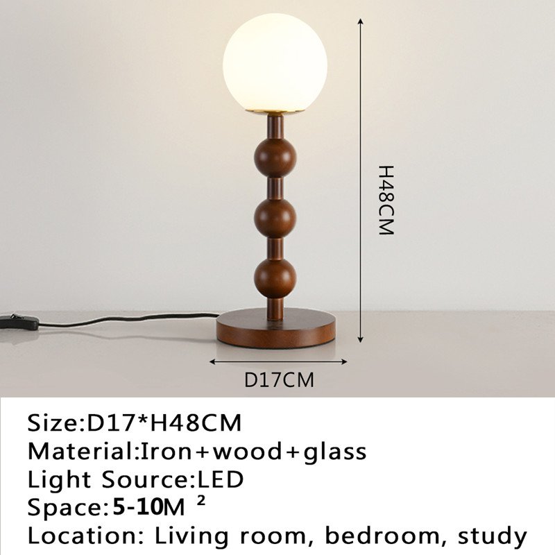 Modern Retro Creativity led Table Lamp Night lamps home decor luxury Living Room Bedroom LED Bedside Desk Light & lamps