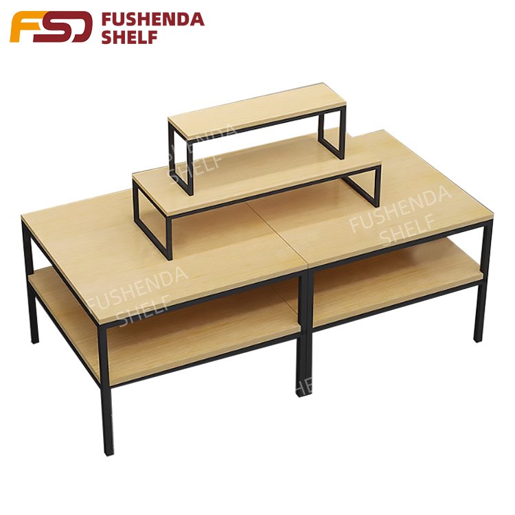 Light & Heavy Duty Steel Book City Shelves Single-Sided Floor Display Rack for Store & Grocery Use