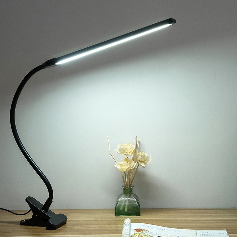 8W Led Clip Book Light Usb Three Color Temperature Small Desk Lamp Student Dormitory Study Bedside Reading Lamp Clip Light