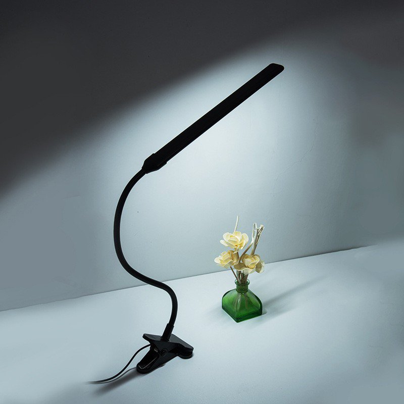 8W Led Clip Book Light Usb Three Color Temperature Small Desk Lamp Student Dormitory Study Bedside Reading Lamp Clip Light