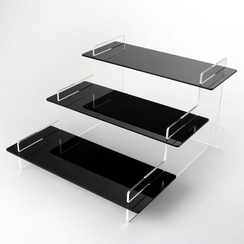 plexiglass acrylic box Clear Acrylic Display Box Retail Store shelf UV Acrylic Label