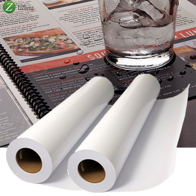 Lizheng inkjet Pp Paper printing Waterproof Pp Synthetic Paper 240gsm eco solvent matte pp synthetic paper