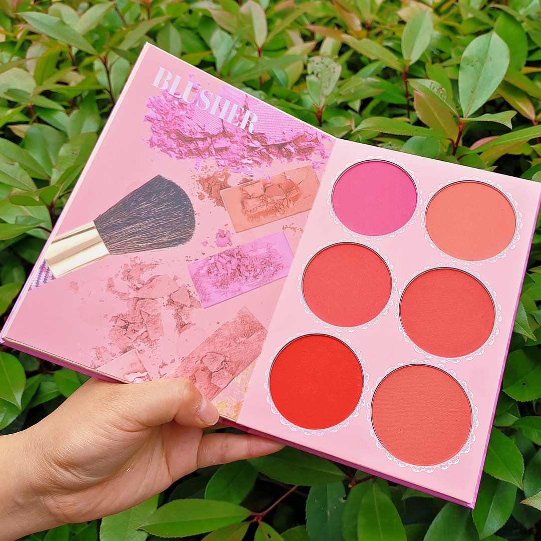 43 Colors 4 Pages Book Shape Matte Eyeshadow Palette Glitter Contour Pressed Brown Powder Pigment Highlighter Makeup for Face