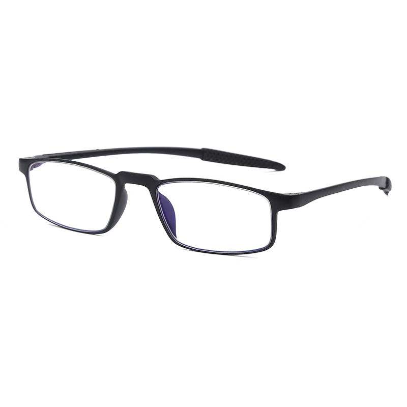 SB1925 1pc True TR Material Squared Frame Blue Light Blocking Presbyopia Unisex 1.0 1.5 2.0 2.5 3.0 3.5 4.0 Reading Glasses