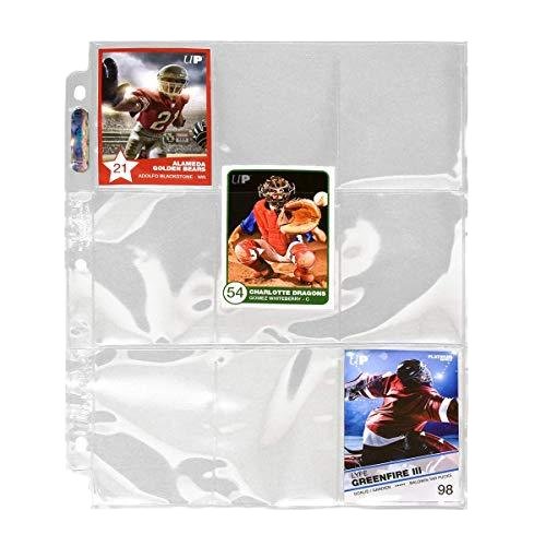 9 Pocket Page Game Cards Display Collection Book Trading Card Page Displays