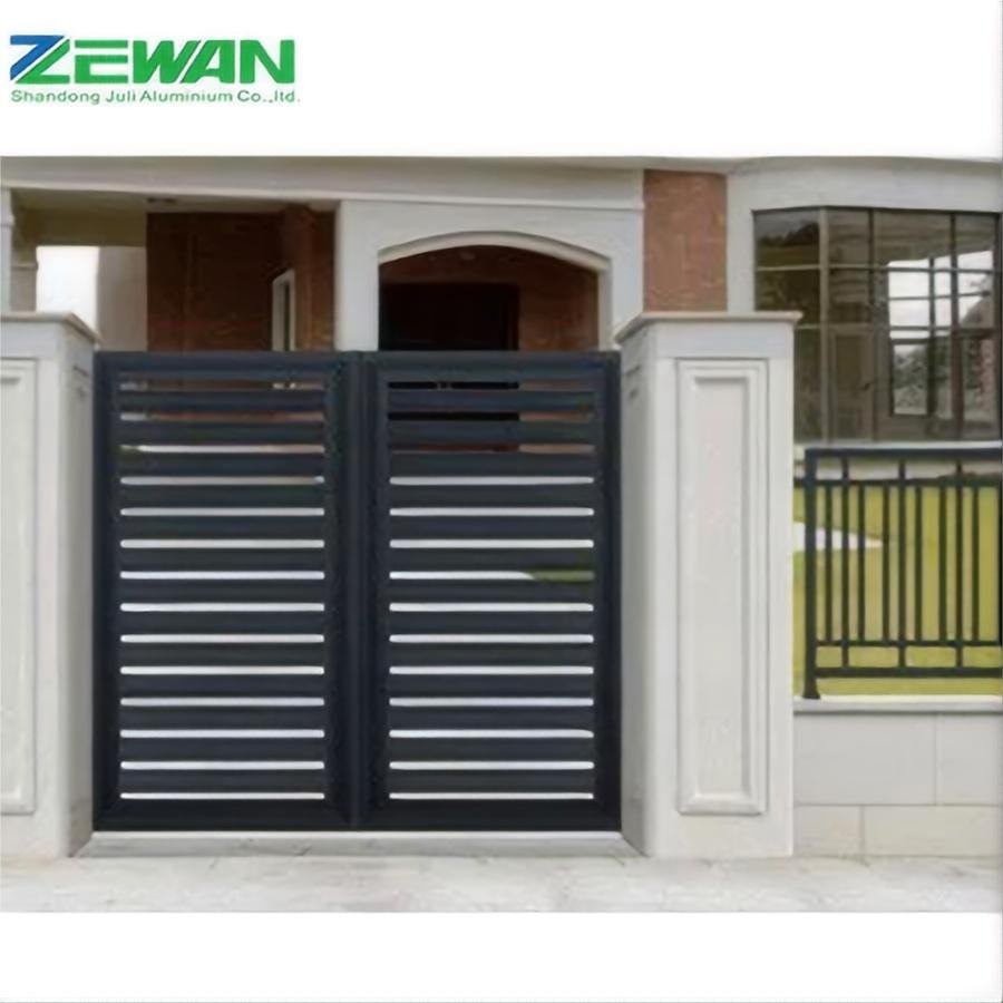 Brand New Product Courtyard Aluminum Gate Corrosion Resistant Aluminum Alloy Door