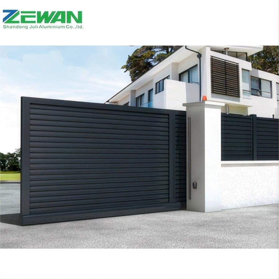 Brand New Product Courtyard Aluminum Gate Corrosion Resistant Aluminum Alloy Door
