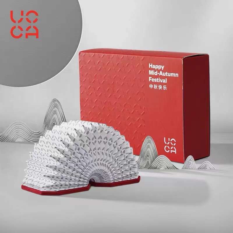 Compact Accordion-Style Rechargeable Book Light Showcasing Iconic Opera House Architecture