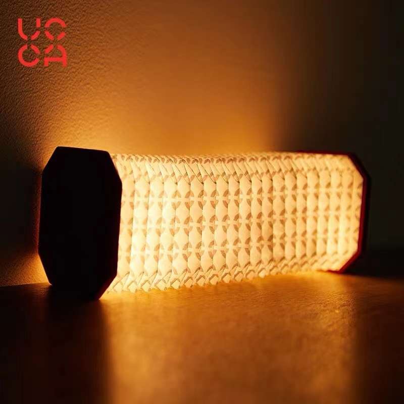 Compact Accordion-Style Rechargeable Book Light Showcasing Iconic Opera House Architecture