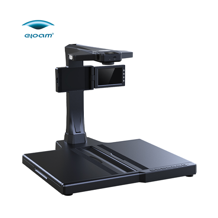 Eloam BS3000PRO 22 MP HD camera Book scanner with preview screen and V-Shaped Book Cradle
