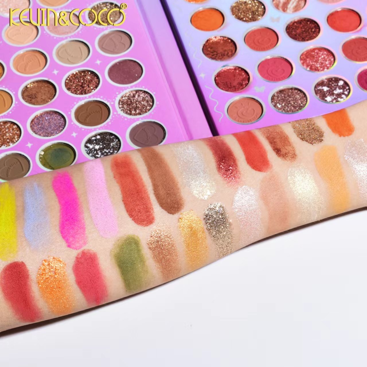 2024 New Arrival Girl palette book model palette high pigmented eye shadow palette best quality sombras para ojos al por mayor