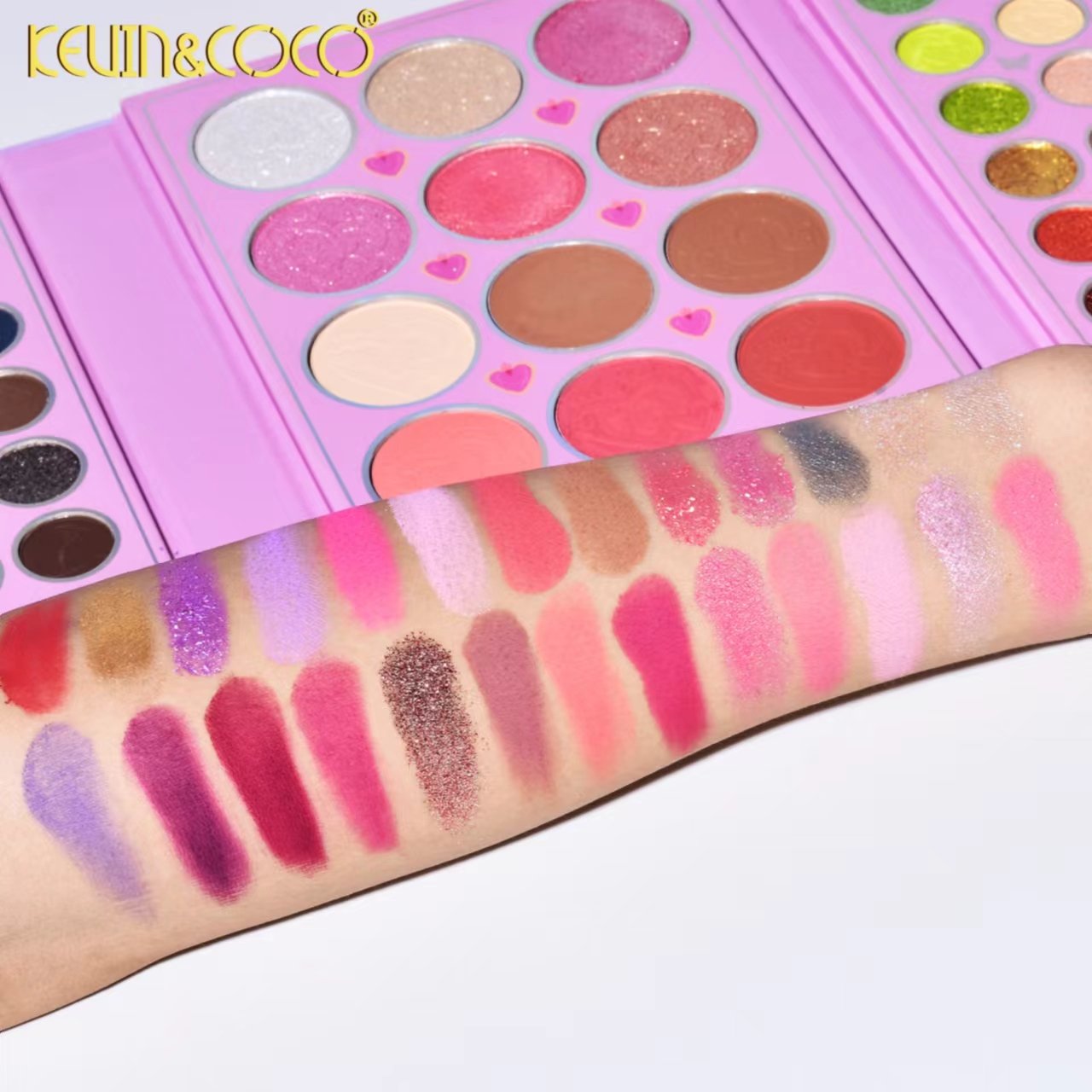 2024 New Arrival Girl palette book model palette high pigmented eye shadow palette best quality sombras para ojos al por mayor