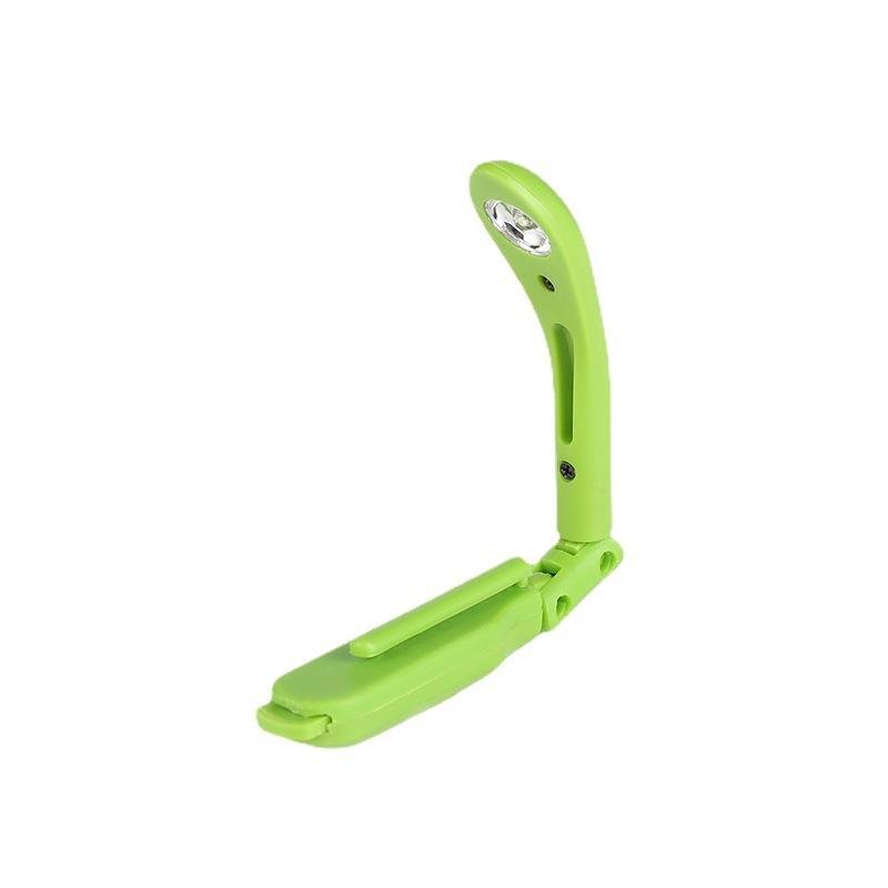 Mini strip flexible clip for reading in bedroom and living room easy to carry with white main color LED book light