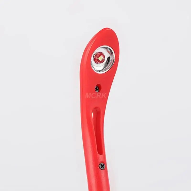 Mini strip flexible clip for reading in bedroom and living room easy to carry with white main color LED book light