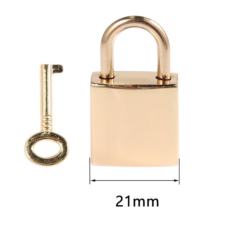 2.1CM Vintage Alloy Padlock Key Lock With key for Jewelry Box Storage Box Diary Book Luggage Handbags Hardware Accessories