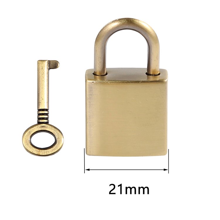 2.1CM Vintage Alloy Padlock Key Lock With key for Jewelry Box Storage Box Diary Book Luggage Handbags Hardware Accessories
