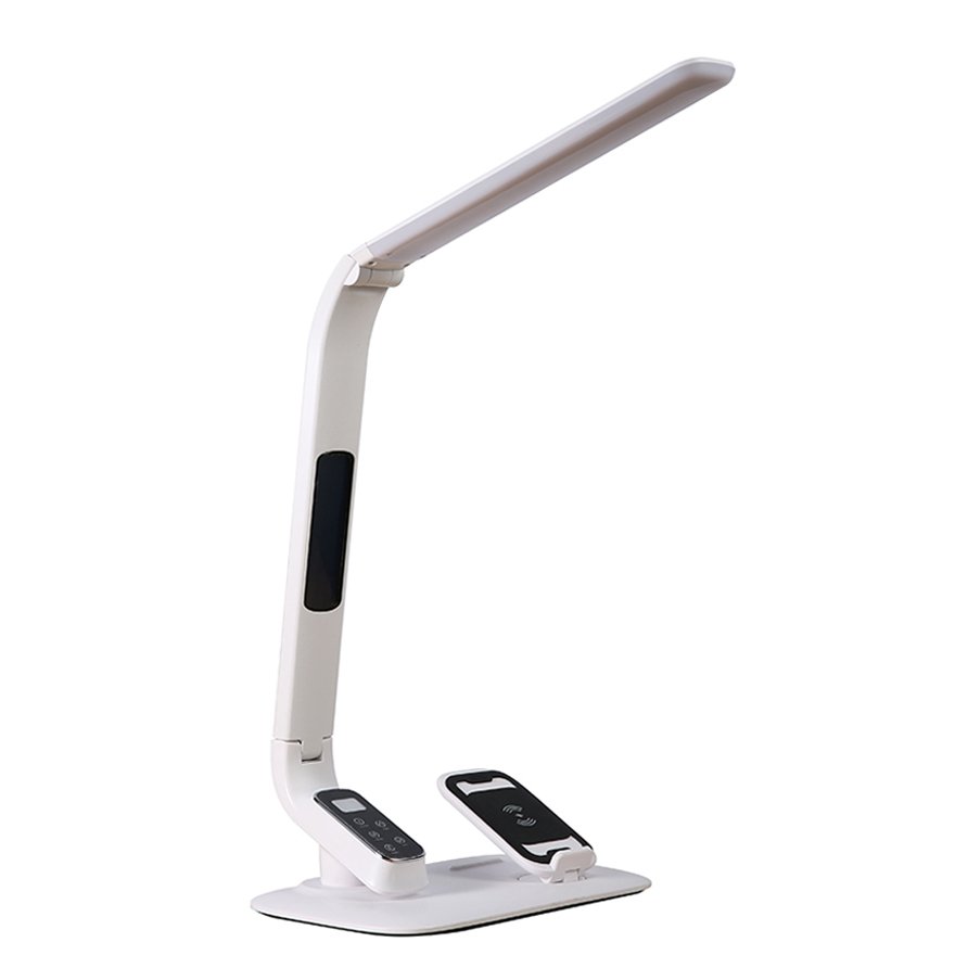 Whole Sale MA98B Factory Price Modern Design Led Book Light with 5 Steps Dimming Function & clock Calendar Temperature Display