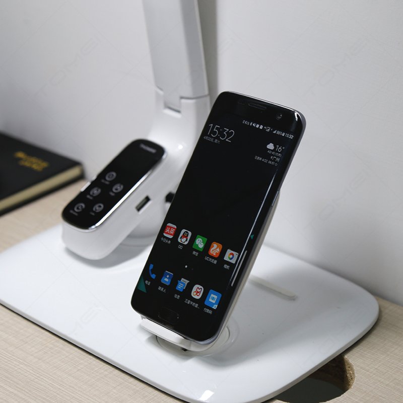 Whole Sale MA98B Factory Price Modern Design Led Book Light with 5 Steps Dimming Function & clock Calendar Temperature Display