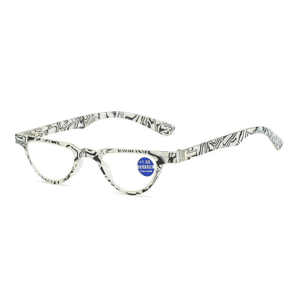 Fashion Anti-Blue Light Cat Eye Metal Presbyopes Computer Frame Wholesale Women