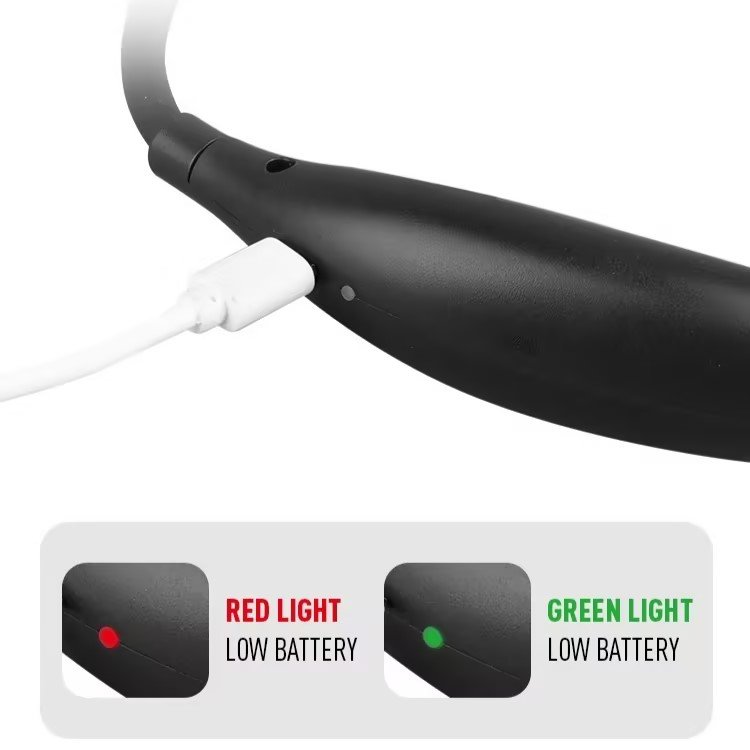 Universal USB Reading Lamp Adjustable Neck Hanging LED Light Source Flexible Hose Indoor Outdoor Night Running Eye Protection