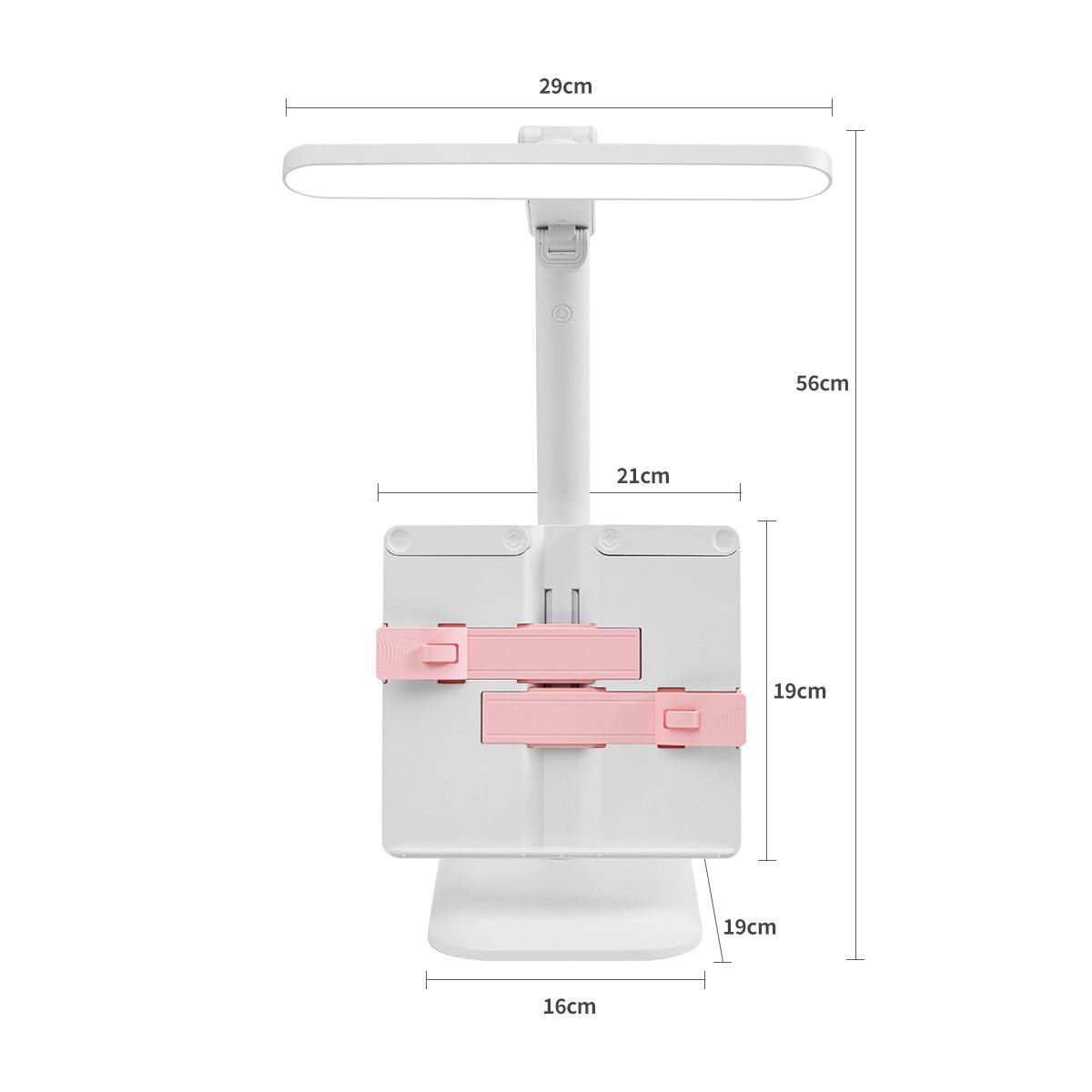 Modern Eye Protection Led Lights Eyecaring Usb Rechargeable Led Desk Lamps Reading Book Lights Table Lamps with Book Holder Clip