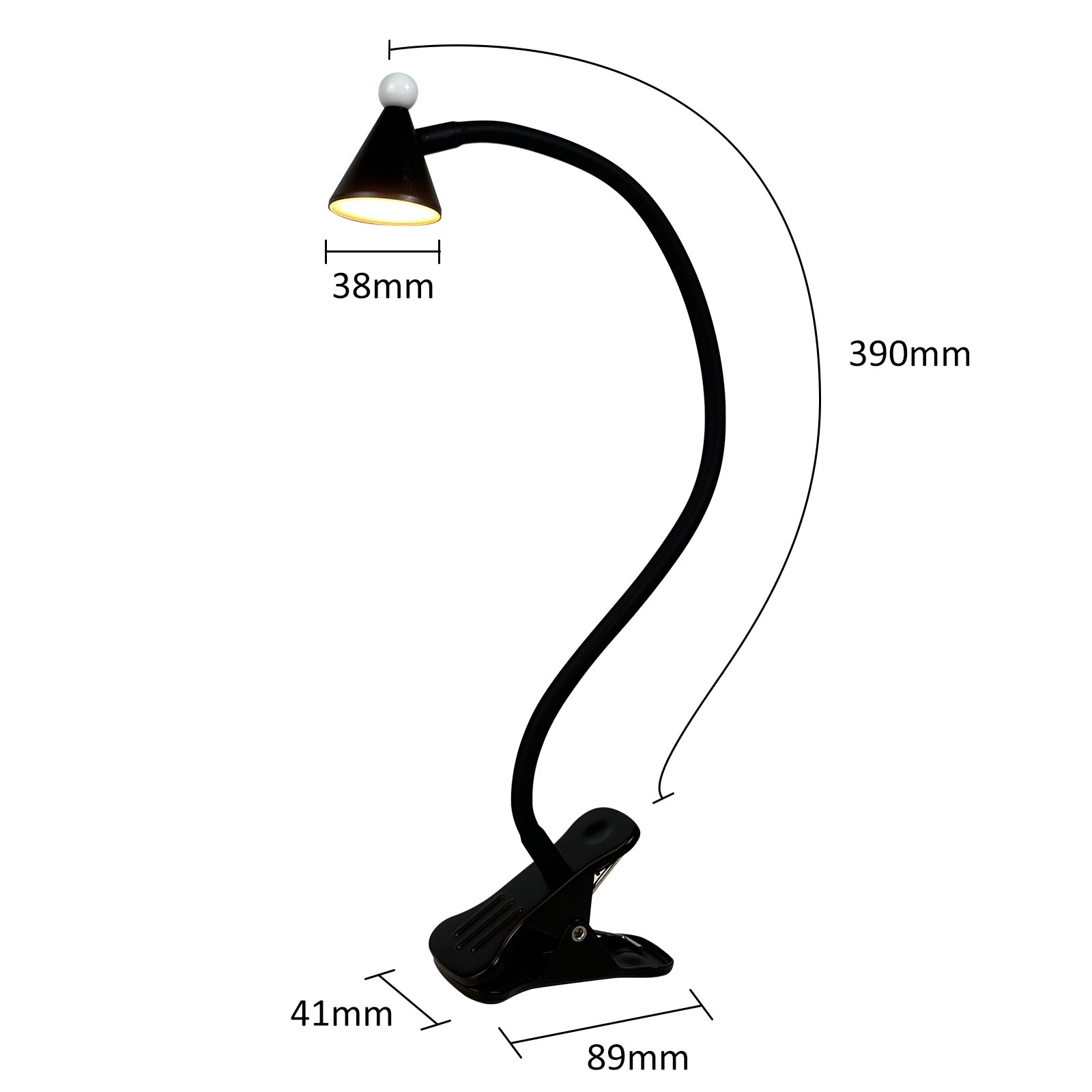 Nordic Energy Saving Flexible Neck Reading Light Led Usb Desk Clip Lamp Clamp On Table Lamp For Office