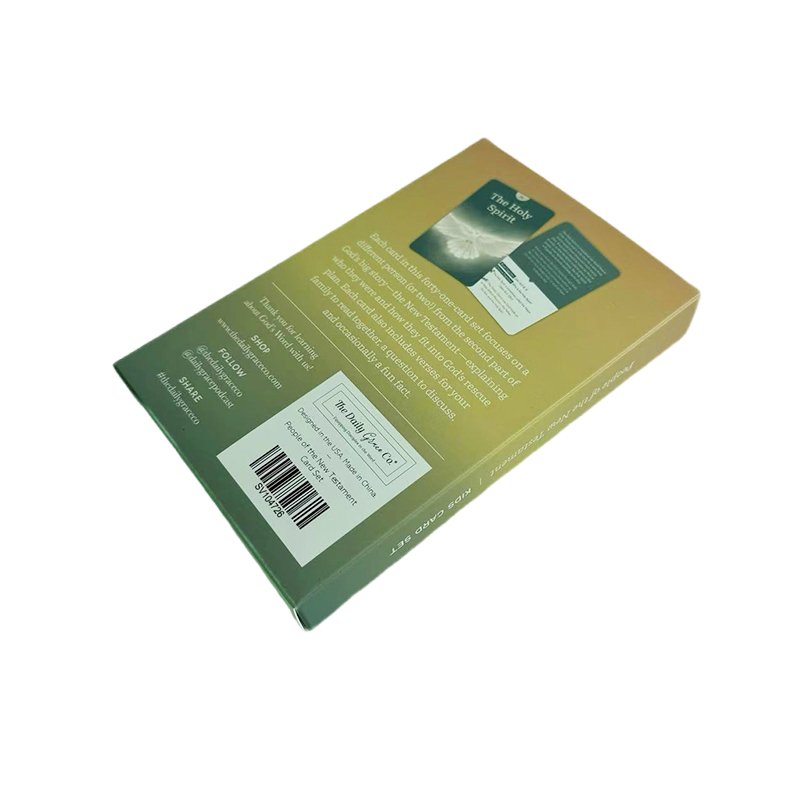 Wholesale Reading Card Set Packaging For Books, Cards, Albums Light Card Box Packaging Box