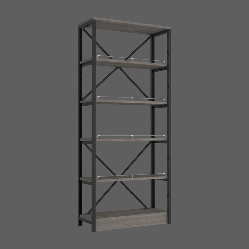 5 tier metal steel modern book wall shelves steel shelf rack for sale