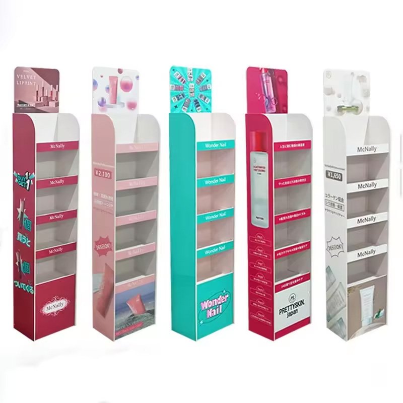 Store Warehouse Retail Counter Water Bottle PVC Foam Board Storage Paper Pallet Display Stand