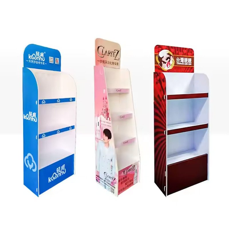Store Warehouse Retail Counter Water Bottle PVC Foam Board Storage Paper Pallet Display Stand