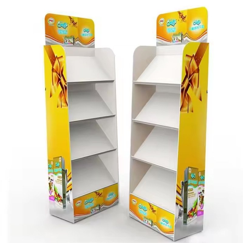Store Warehouse Retail Counter Water Bottle PVC Foam Board Storage Paper Pallet Display Stand