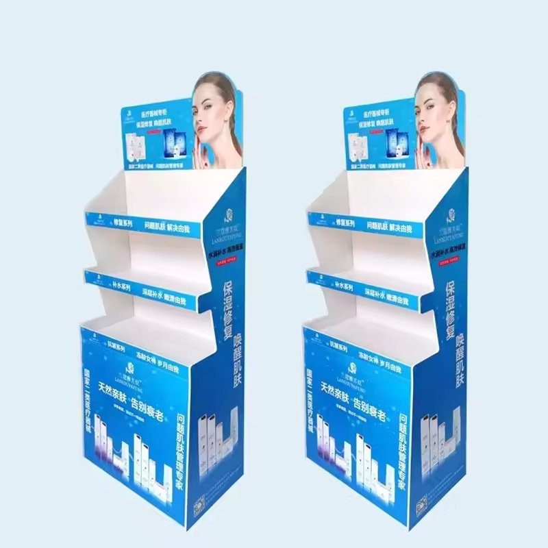Store Warehouse Retail Counter Water Bottle PVC Foam Board Storage Paper Pallet Display Stand