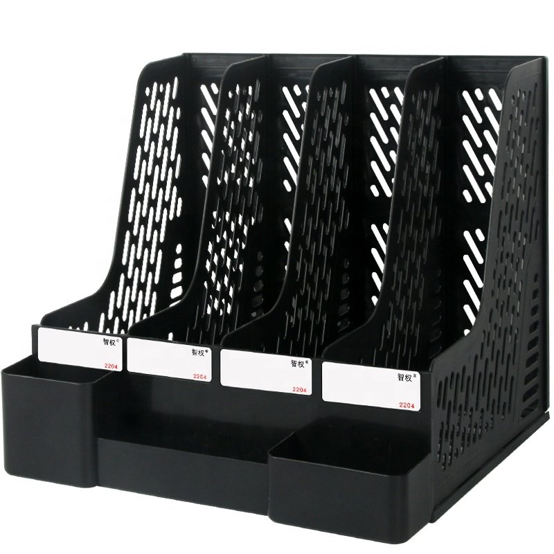 Organizer Magazine Rack Table Magazine Book Organizer File Tray Magazine Holder Plastic Folder